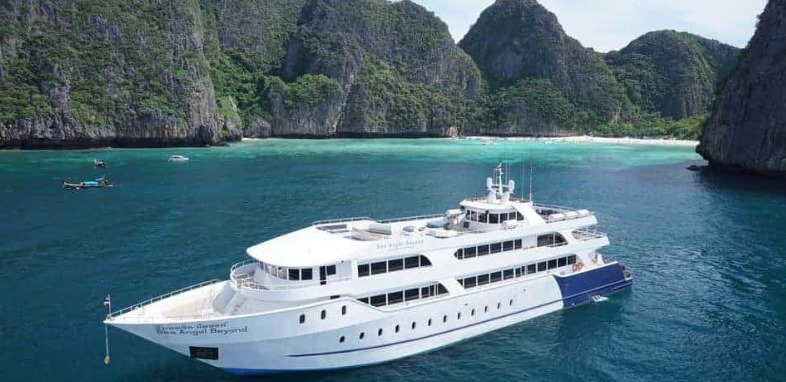 PHI PHI ISLAND FULL DAY TOUR BY BIG BOAT AND LUNCH SIC